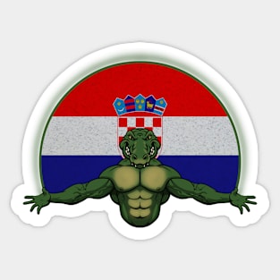 Gator Croatia Sticker